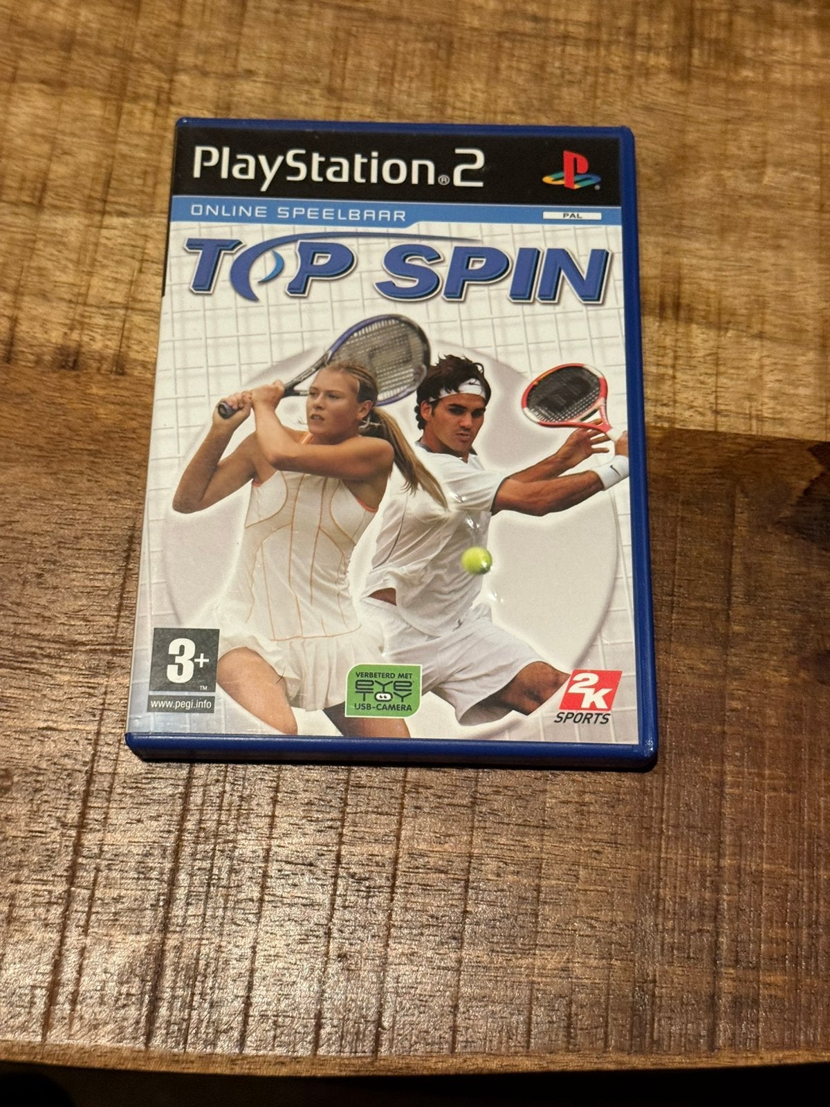 Top spin, 1 speler, Ophalen of Verzenden, Zo goed als nieuw, Vanaf 3 jaar
