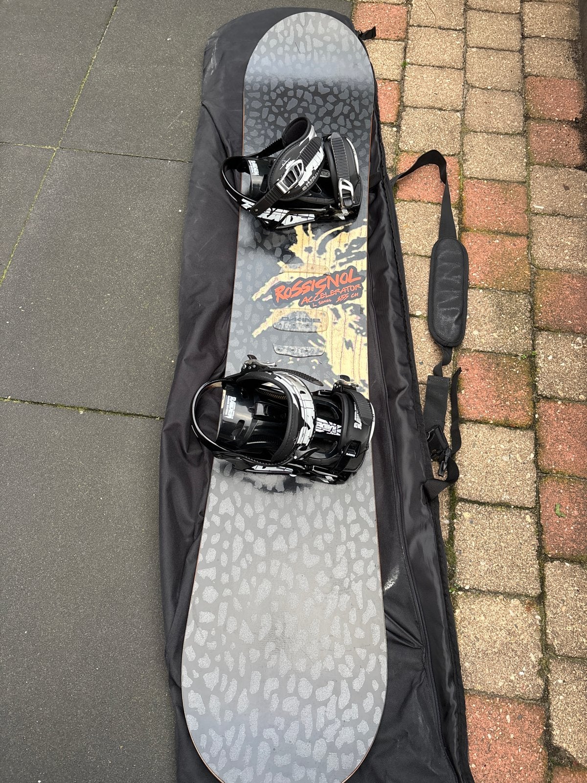 Rossignol Accelerator 155 Snowboard met Nitro schoenen en ho, Sport en Fitness, Ophalen of Verzenden, Gebruikt, Board