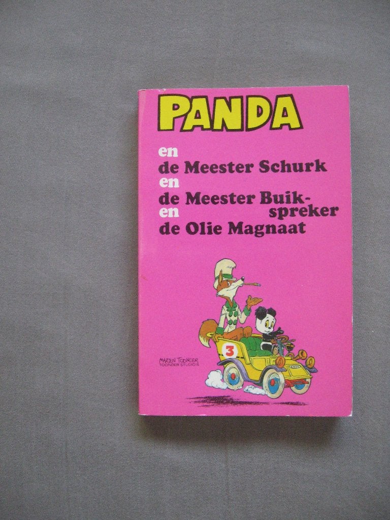 Marten Toonder Studio's - PANDA (o.a. de Meester Schurk), Boeken, Stripboeken, Zo goed als nieuw, Eén stripboek, Ophalen of Verzenden