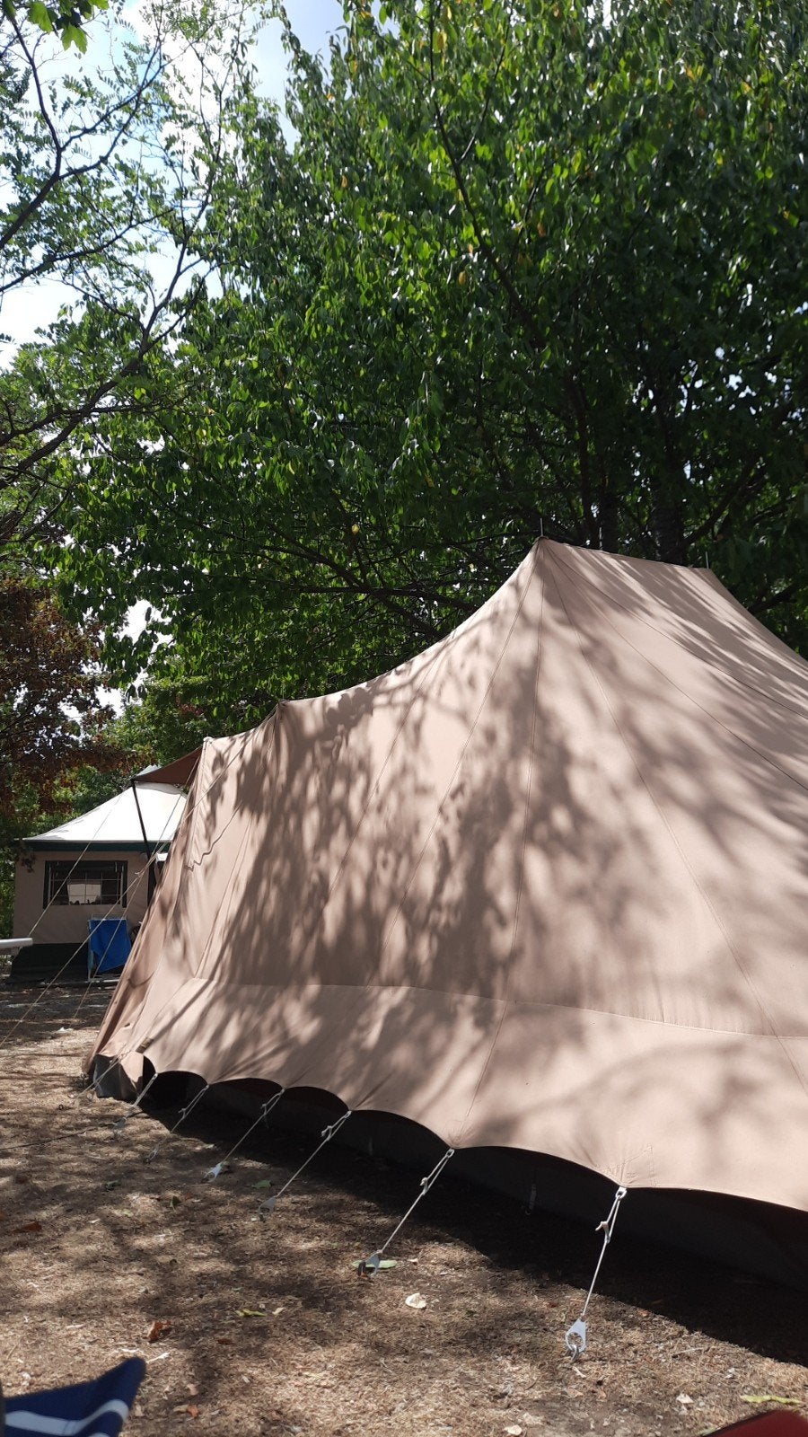 Te koop aangeboden een de Waard tent, Zilvermeeuw type 1, Caravans en Kamperen, Ophalen, Gebruikt