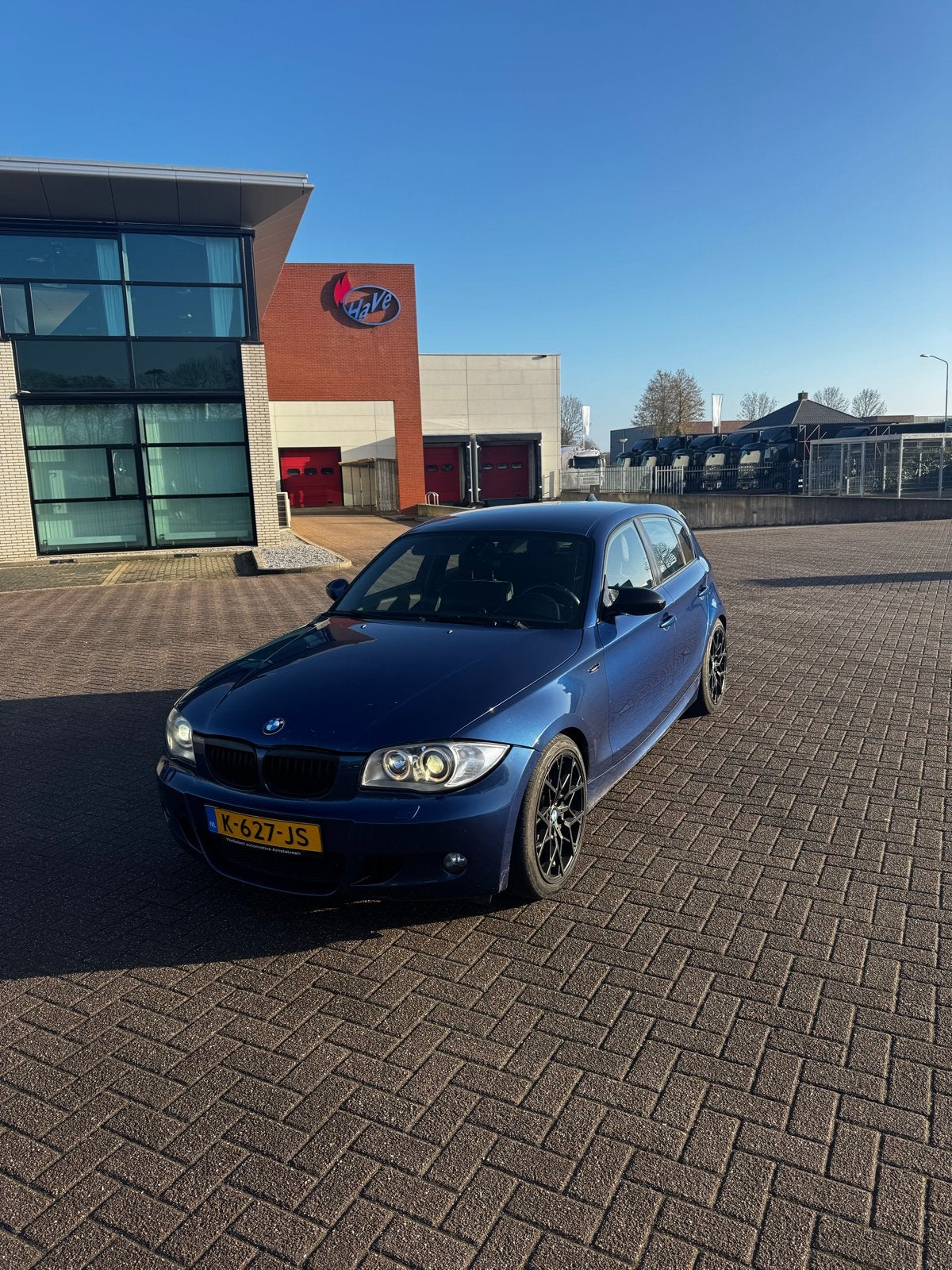 BMW 1-Serie 1.6 116I 2007 Blauw, Auto's, 1596 cc, Achterwielaandrijving, 4 cilinders, 1200 kg