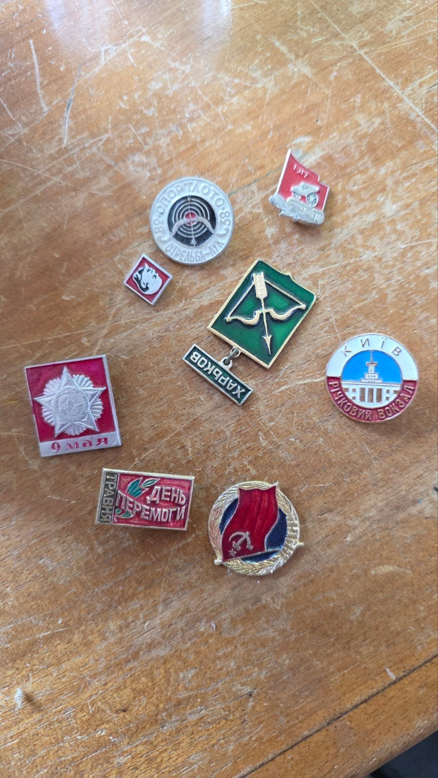 Verzameling Sovjet-tijdperk pins en speldjes, Ophalen of Verzenden, Gebruikt, Sport, Speldje of Pin