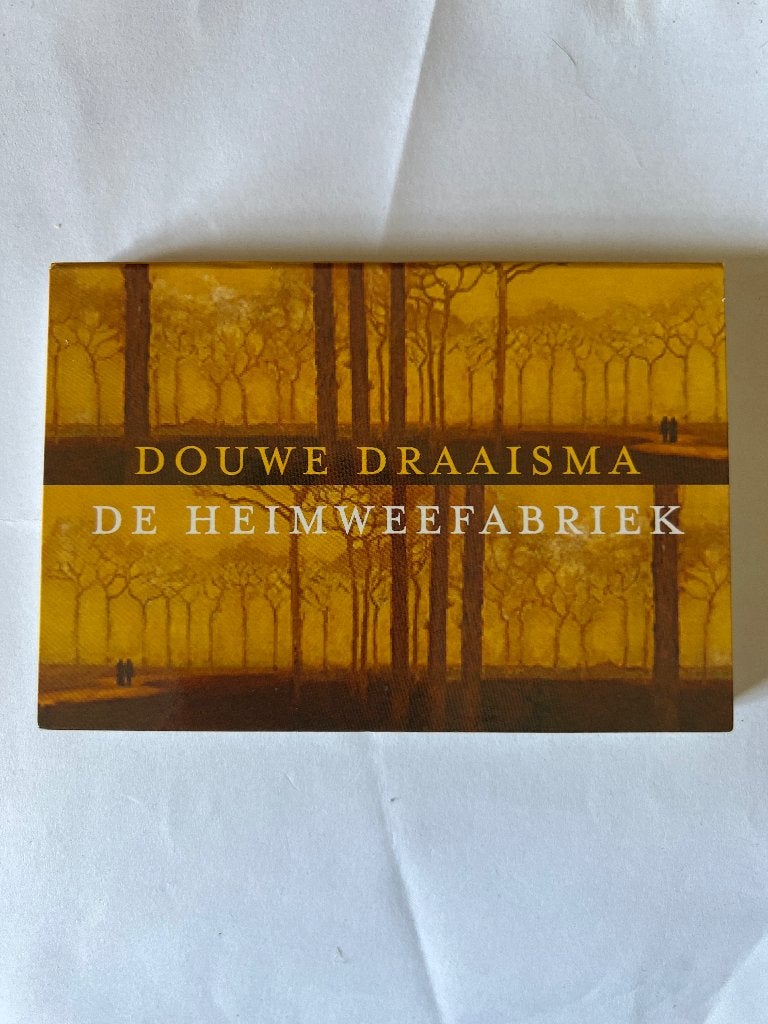 Douwe Draaisma De Heimweefabriek Dwarsligger 151, Ophalen of Verzenden, Zo goed als nieuw, Overige onderwerpen, Douwe Draaisma