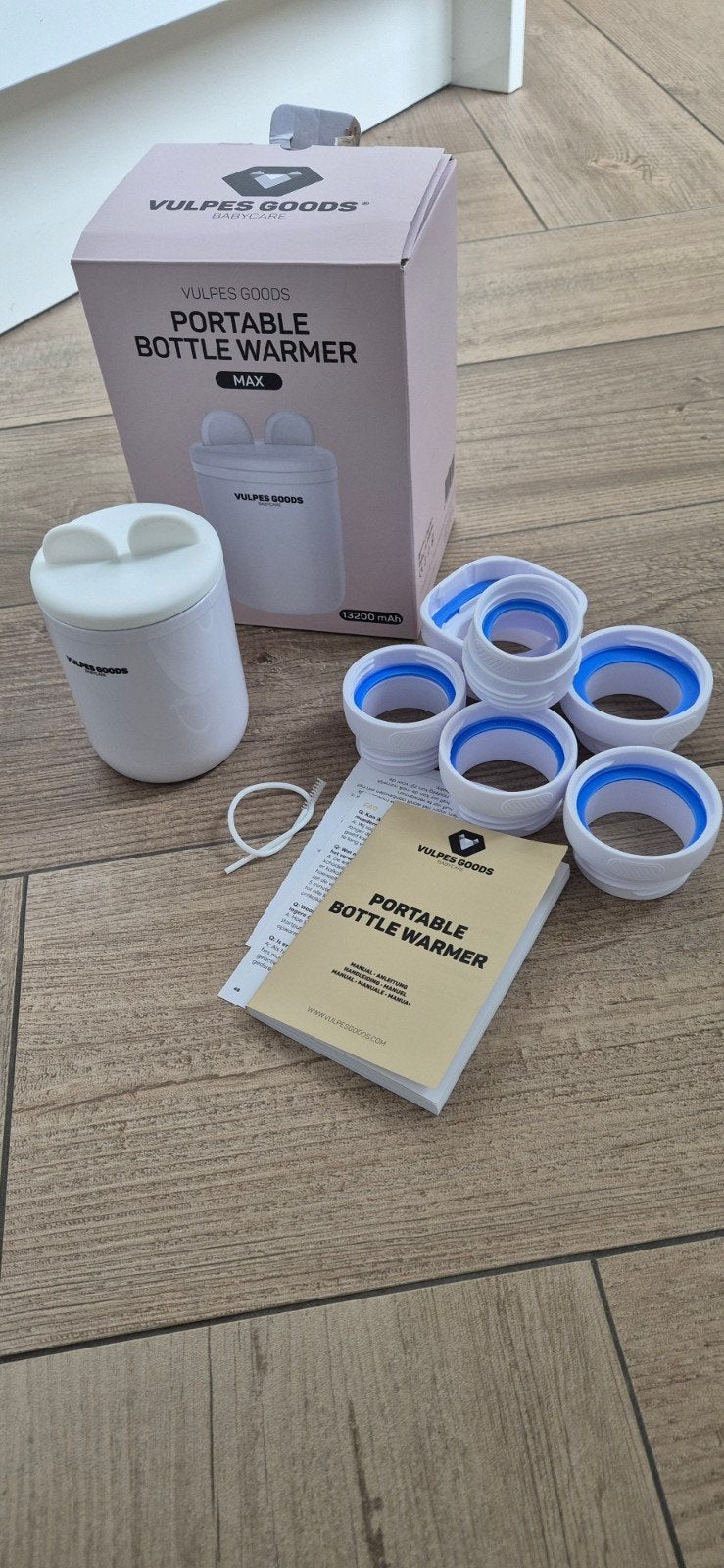 Draagbare flessenwarmer vulpes goods, Ophalen, Gebruikt