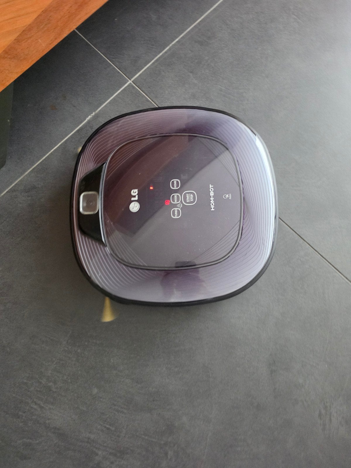 LG Hom-Bot VSR6600OB Robotstofzuiger met laadstation, Witgoed en Apparatuur, Stofzuigers, Overige merken, Gebruikt, Robotstofzuiger