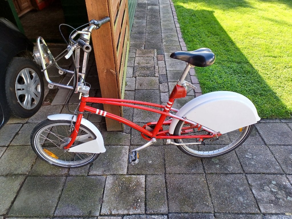 CHOPPER FIETS, Ophalen, Staal, Velgrem, Zo goed als nieuw
