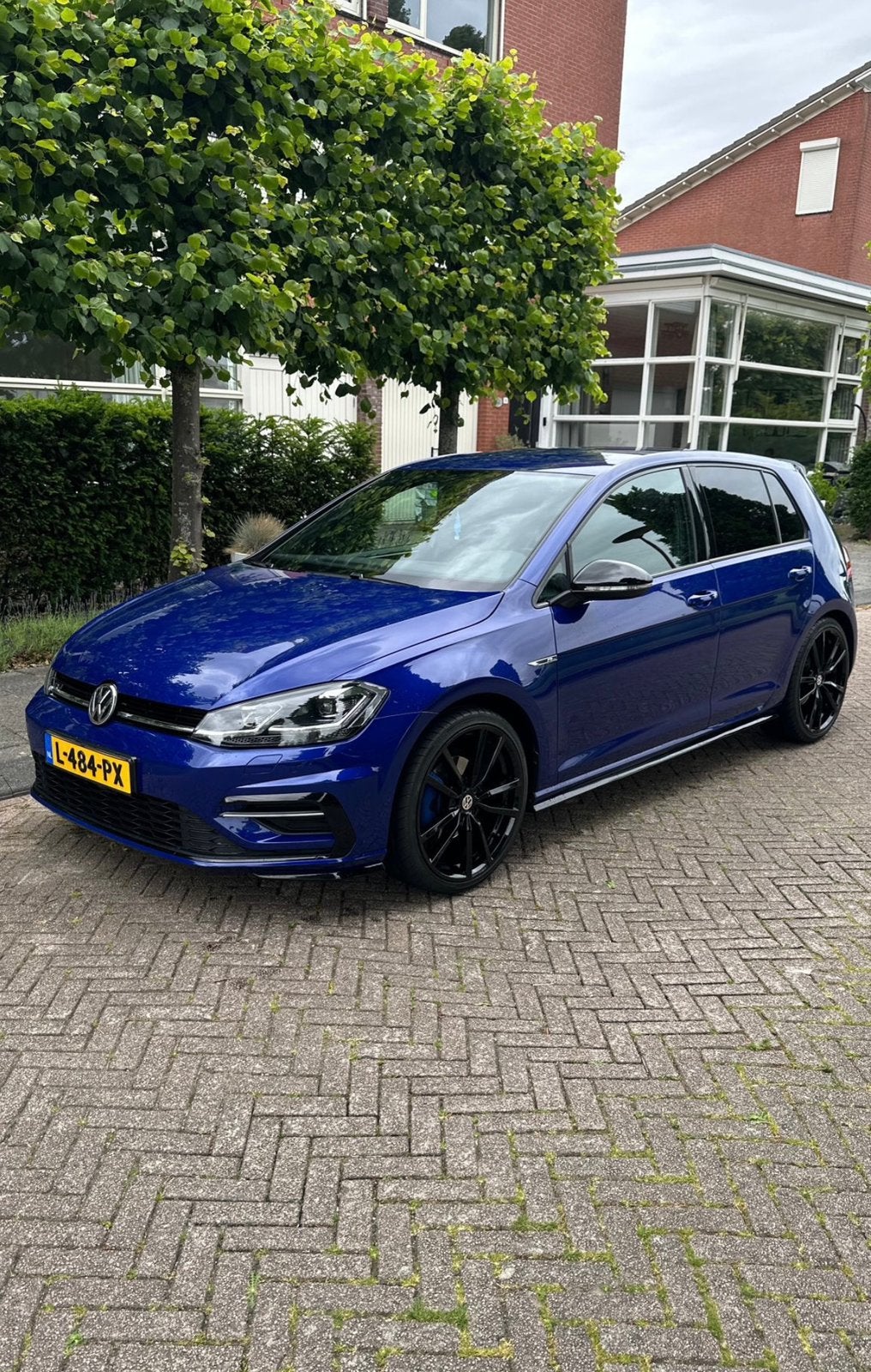 volkswagen Golf 7.5 rline, Auto's, Volkswagen, Voorwielaandrijving, 125 pk, 4 cilinders, Blauw