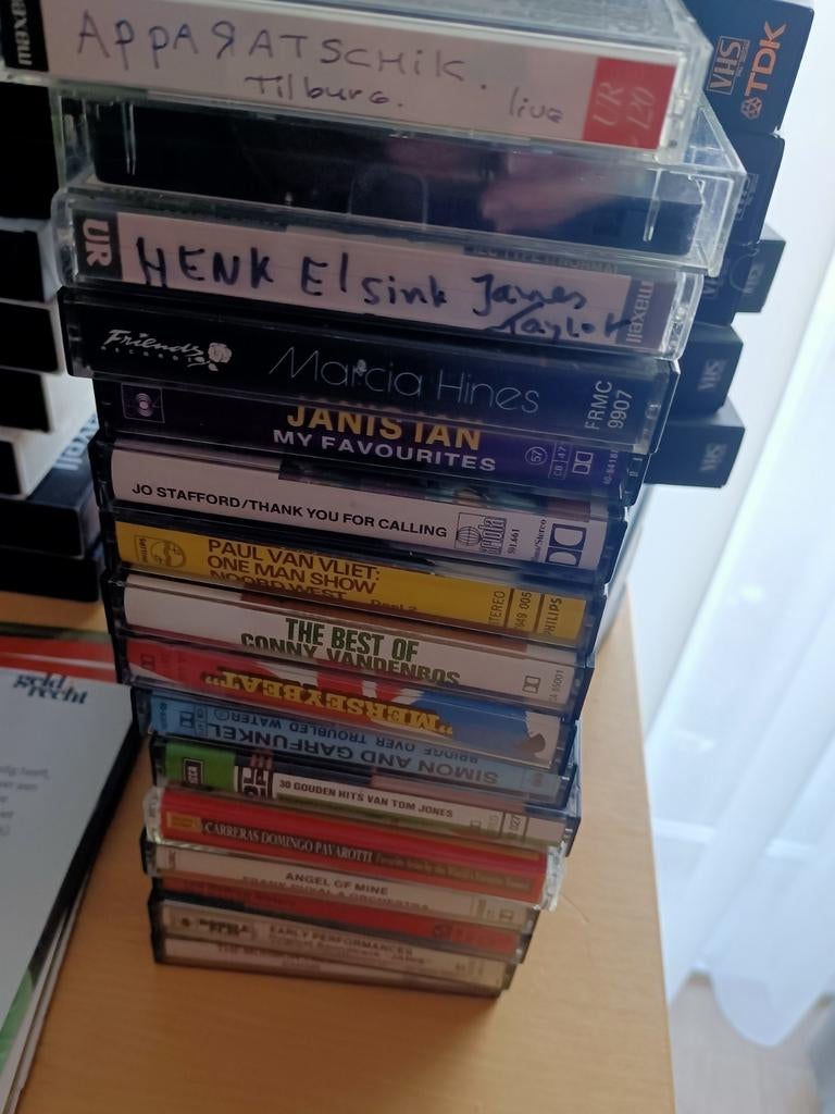 CASSETTE BANDJES., Ophalen of Verzenden, Gebruikt