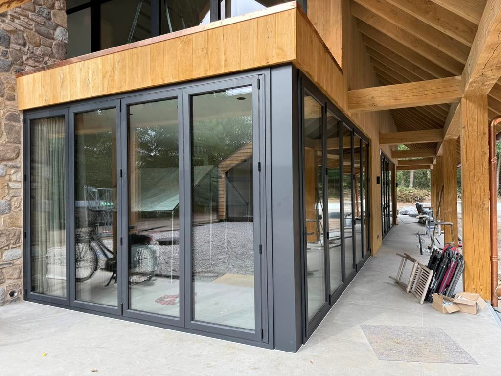 Vouwwand  - Aliplast New Panorama, Tuin en Terras, Overkappingen, Nieuw, Ophalen