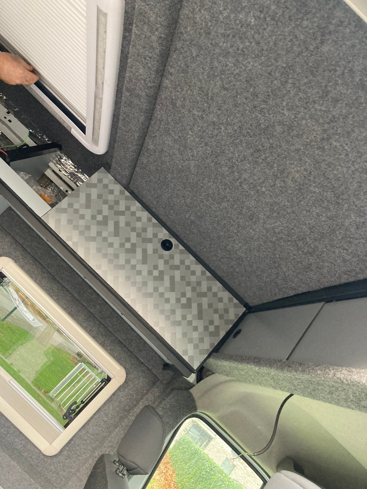 Wanden plafond bekleden? Gebruik naaldvilt met stretch, ., Nieuw, Ophalen of Verzenden, .