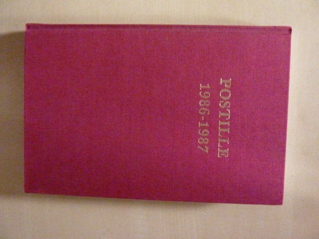 Postille 1986-1987, Verzenden, Zo goed als nieuw