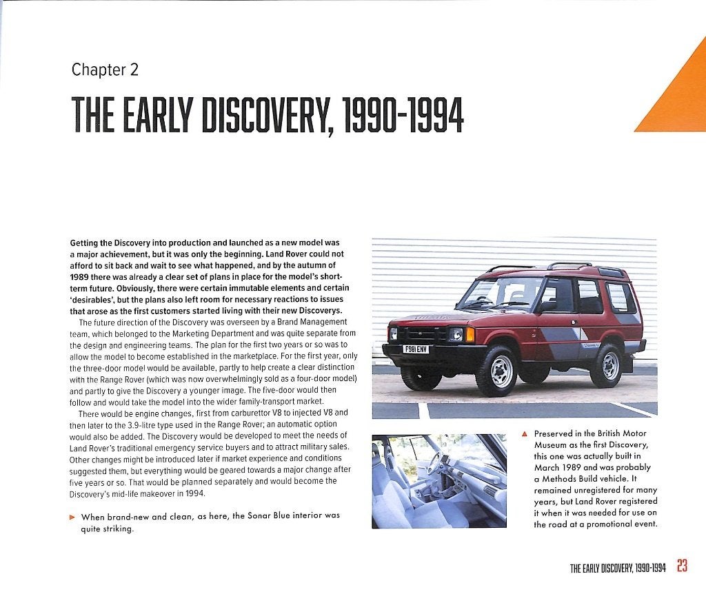 Land Rover Discovery, Verzenden, Nieuw, James Taylor, Overige merken