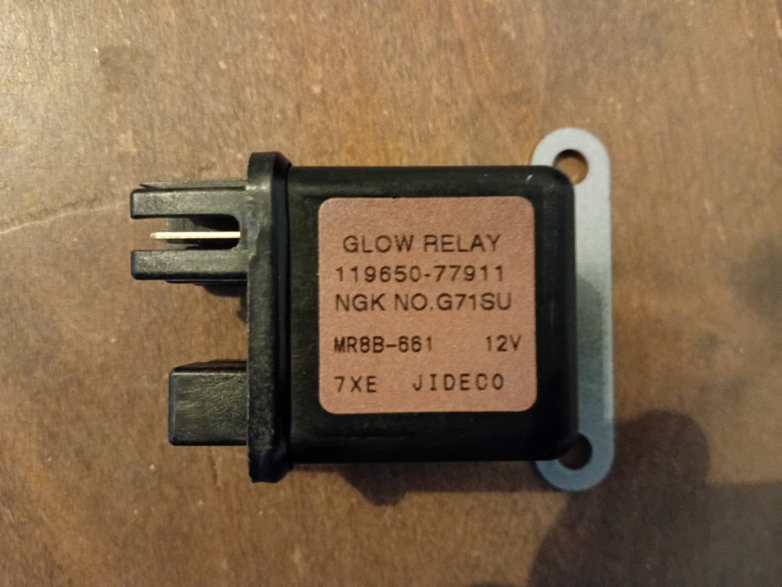 Gloeirelais 12V NGK G71SU Jideco 119650-77911, Ophalen, Nieuw, Universele onderdelen
