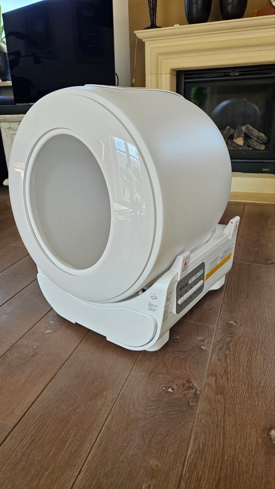 Petlux V3 XXL automatische kattenbak wit – zo goed als nieuw, Dieren en Toebehoren, Kattenbakken, Ophalen, Zelfreinigend, Zo goed als nieuw