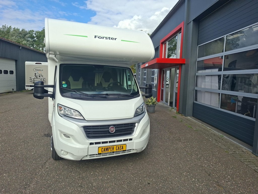 Forster A699 HB ruime 6 persoons camper, Overige merken, Alkoof, Ringverwarming, Fiat