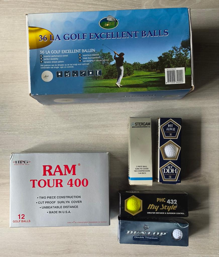 Diverse Golfballen Set: Nieuw en Ongebruikt, Sport en Fitness, Ophalen, Nieuw, Bal(len), Overige merken