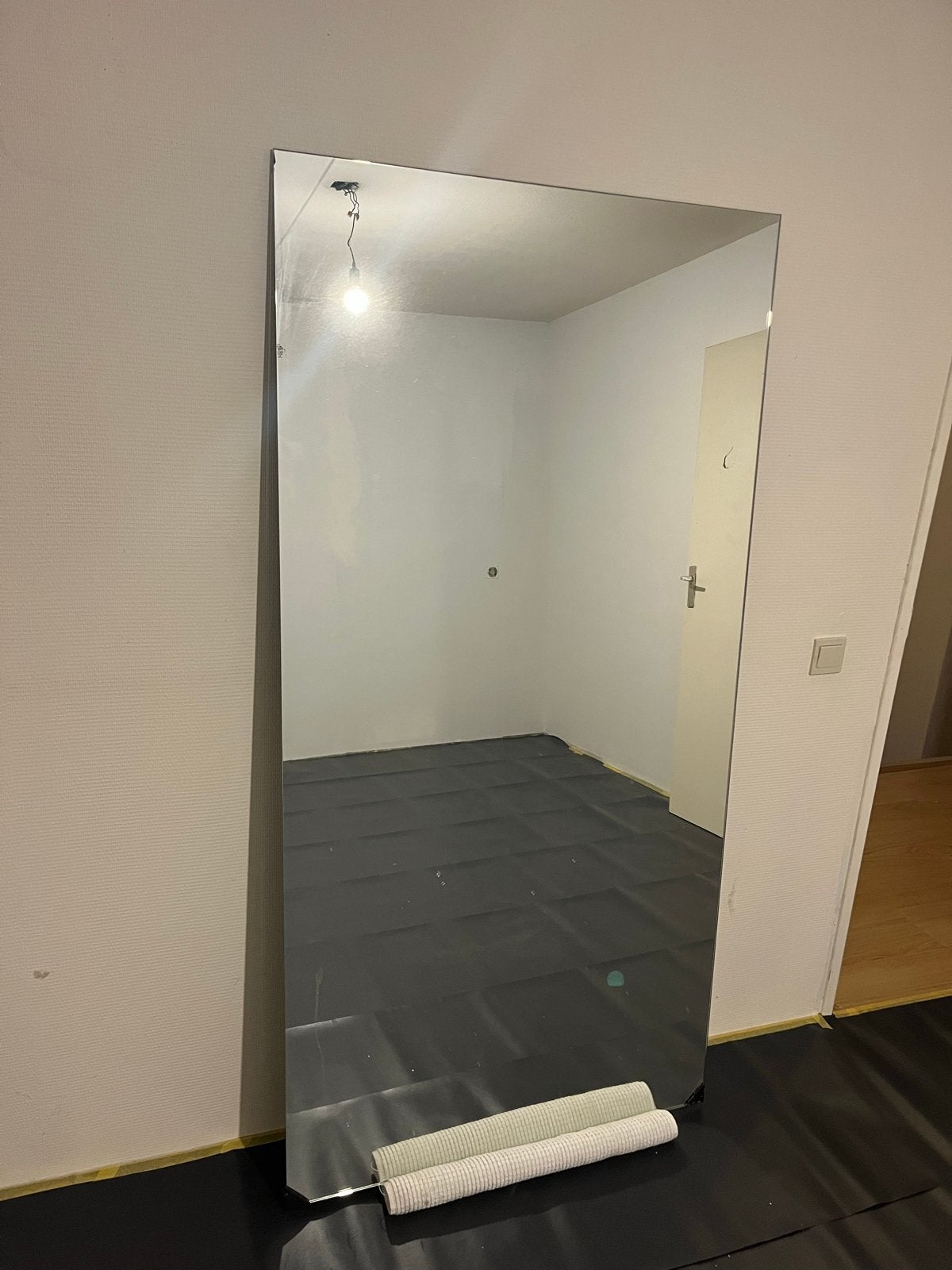 Grote Fitness Spiegel 90x180cm - Zo goed als nieuw, Huis en Inrichting, Ophalen, Zo goed als nieuw, 75 tot 100 cm, 150 tot 200 cm