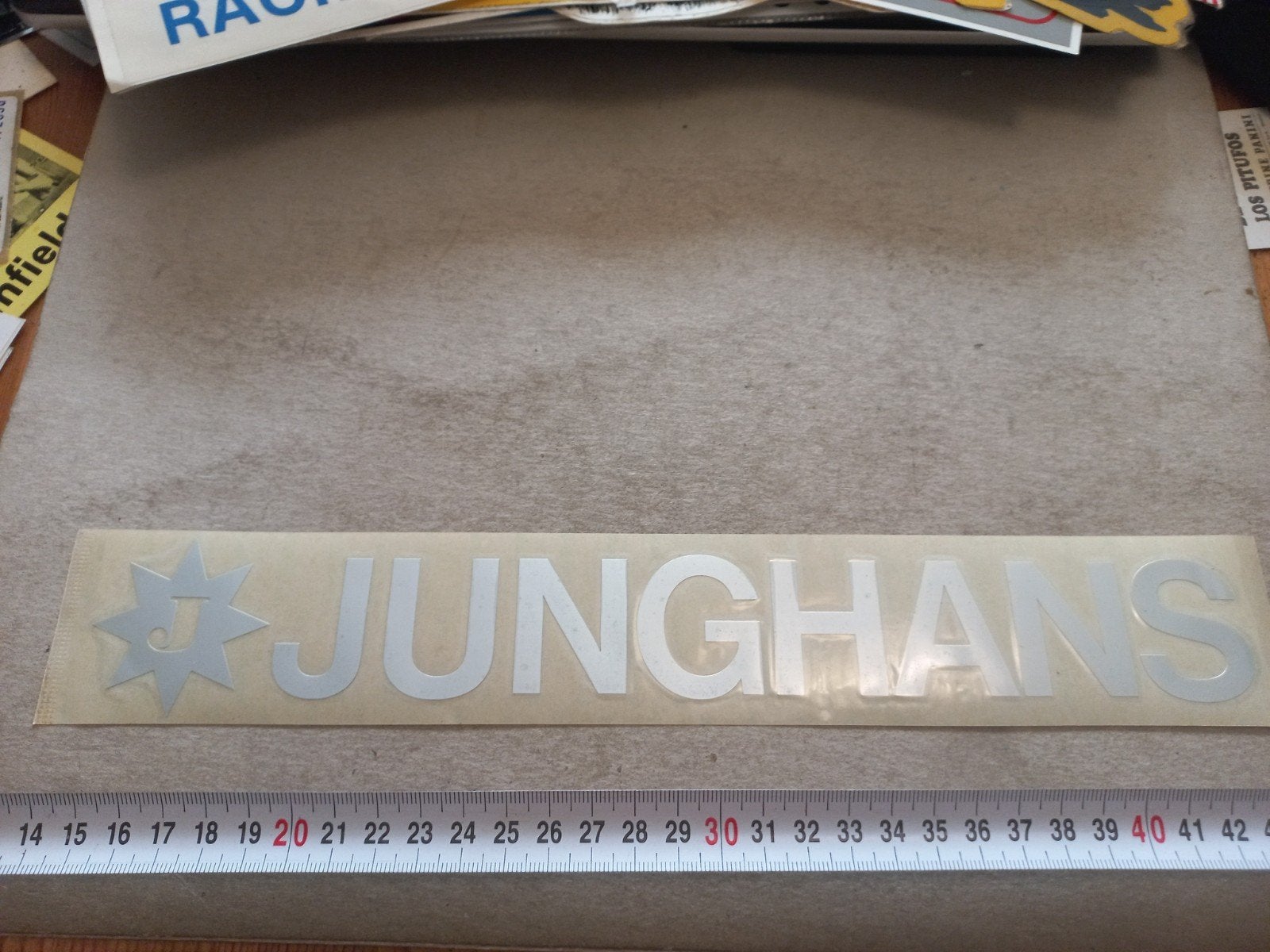 Junghans /lettersticker, Ophalen of Verzenden, Zo goed als nieuw