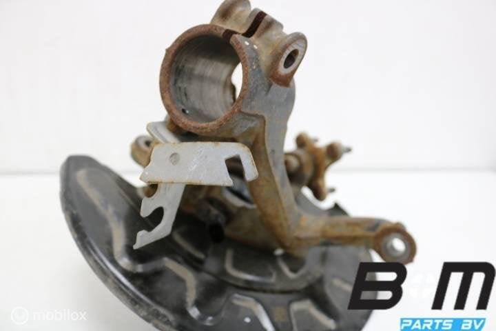Wiellagerhuis + wiellager linksvoor VW Golf 7 5Q0407255, Gebruikt