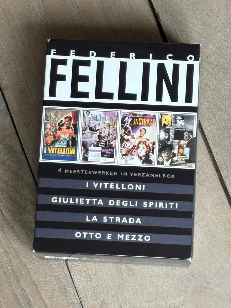 Fellini Verzamelbox, Cd's en Dvd's, Dvd's | Klassiekers, Vanaf 16 jaar, Ophalen of Verzenden, Zo goed als nieuw
