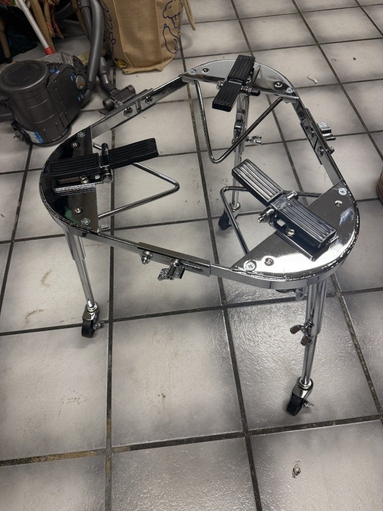 3x NIEUWE LP6361 Collapsible Rolling Conga Cradle Stand, Muziek en Instrumenten, Ophalen, Nieuw, Trommel