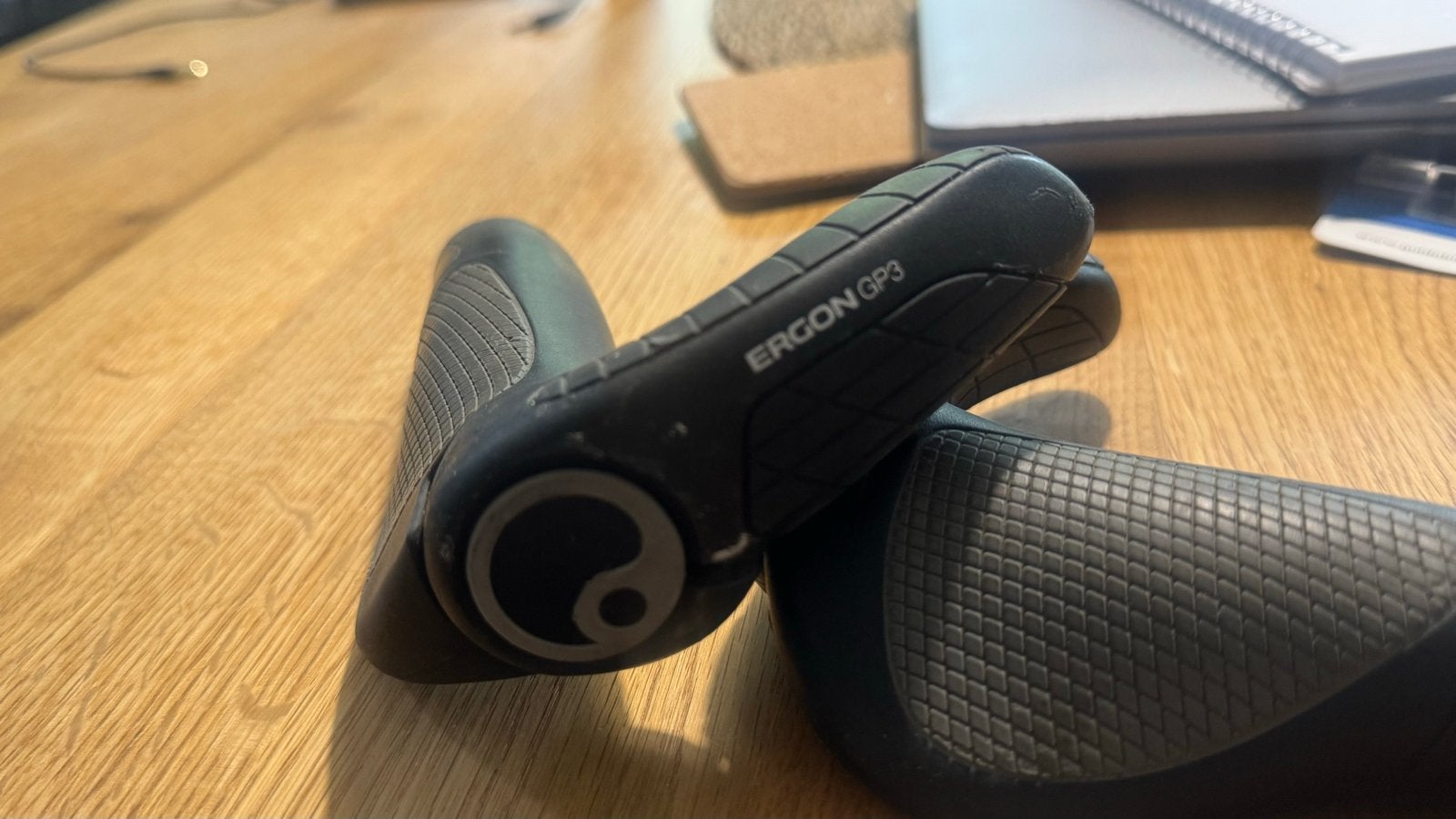 Ergon 3GP3 large handvatten bijna nieuw, Fietsen en Brommers, Fietsonderdelen, Stadsfiets, Overige typen, Ophalen of Verzenden