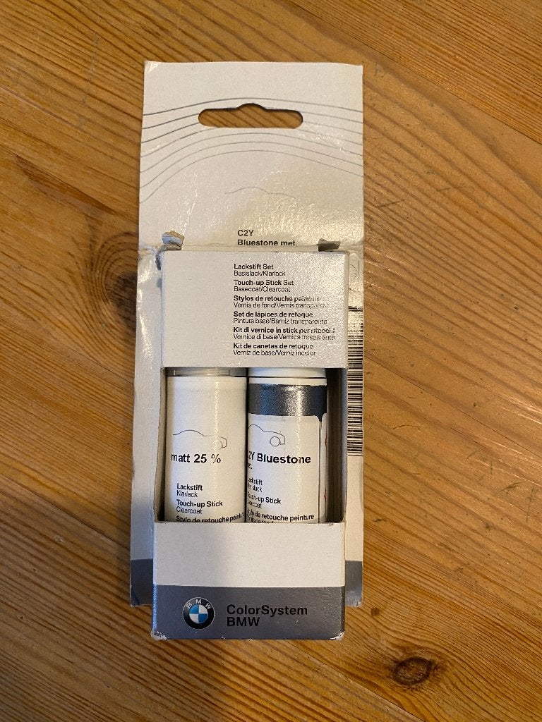 Lakstiften BMW – C2Y Bluestone metallic – nieuw, Voor, Nieuw, Ophalen of Verzenden, Bumper