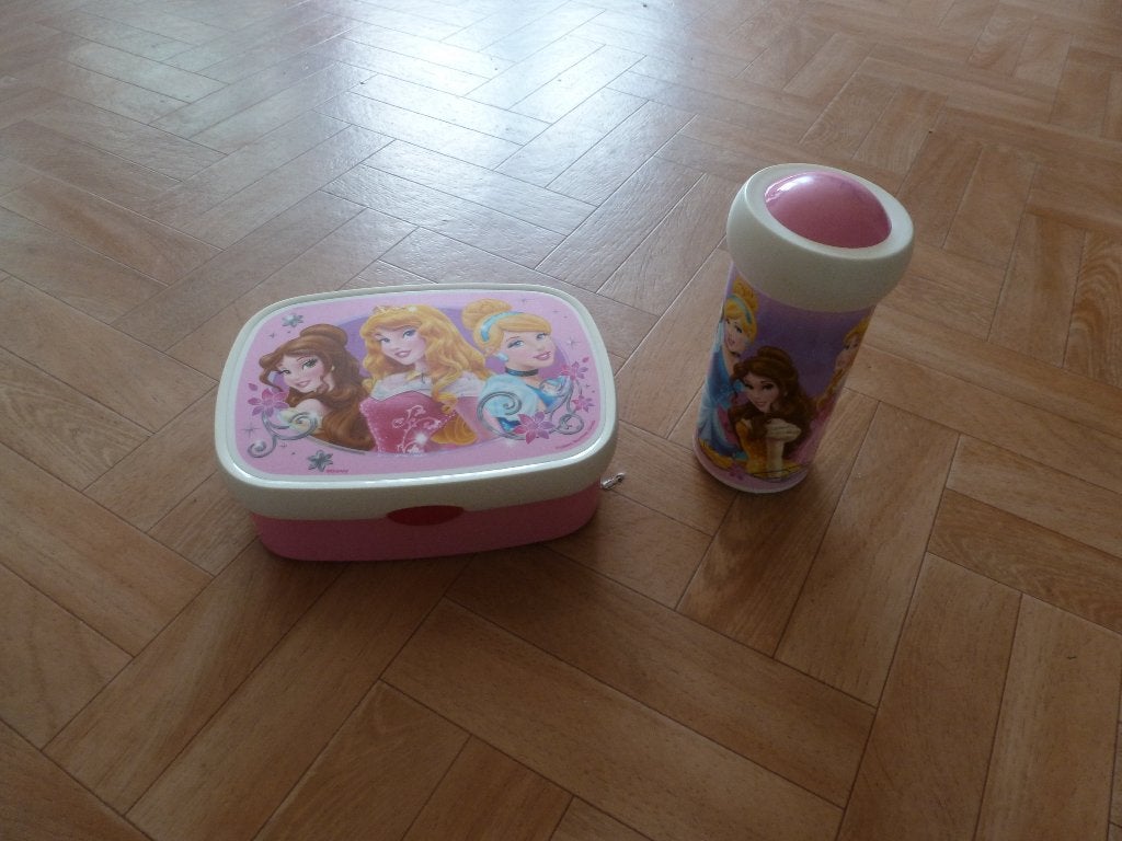 Mepal schoolbeker en lunch box, Ophalen, Zo goed als nieuw