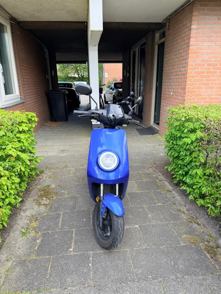 Niu M+ Sport Blauw - Incl. accessoires, Ophalen, Gebruikt, Overige typen, Overige merken