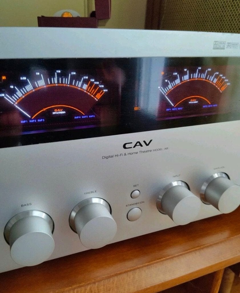 High end Stereo/ surround Cav Audio A8, Audio, Tv en Foto, Ophalen, Zo goed als nieuw, 120 watt of meer, Overige merken