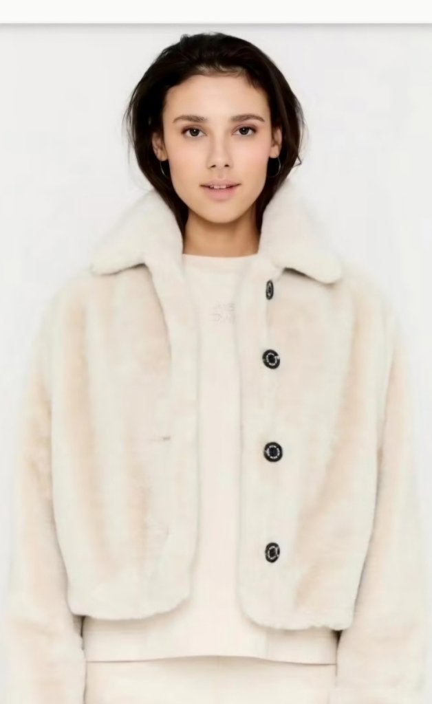 Moscow Faux Fur Jas Maat S - Zo goed als nieuw, Overige kleuren, Ophalen of Verzenden, Maat 36 (S), Moscow