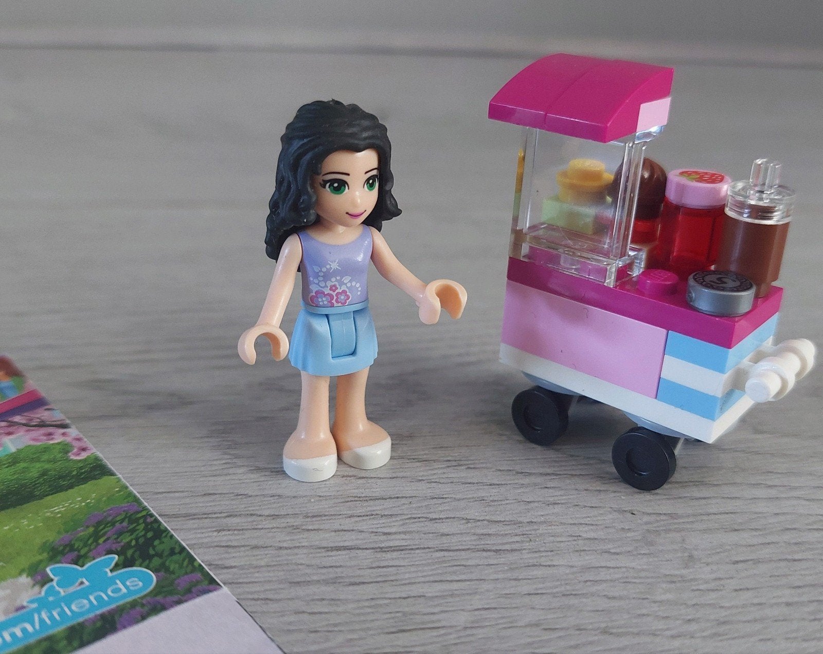 LEGO Friends 30396 Stephanie's Cupcake Kraam, Compleet, Lego, Friends, Ophalen of Verzenden