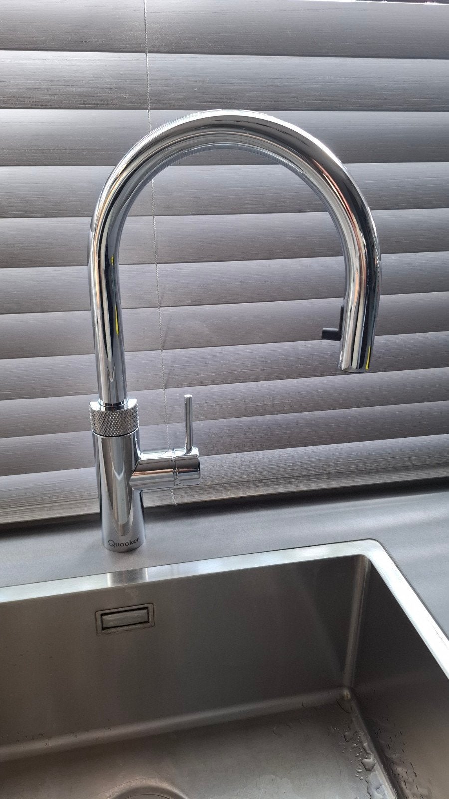 Quooker Flex Chroom kokendwaterkraan - Zo goed als nieuw, Ophalen, Zilver, Metaal, Overige typen