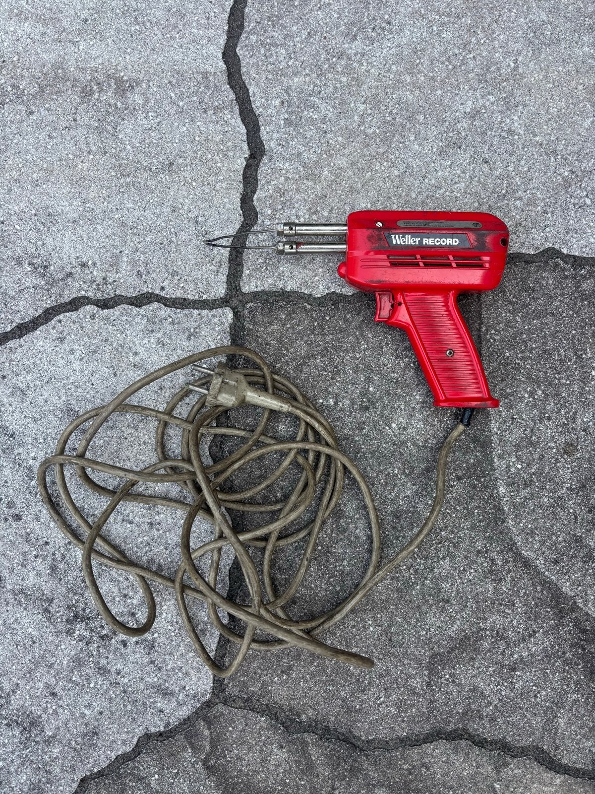 Weller Record soldeerpistool, type 8100Ca, Ophalen, Gebruikt, Minder dan 150 ampère, Overige typen