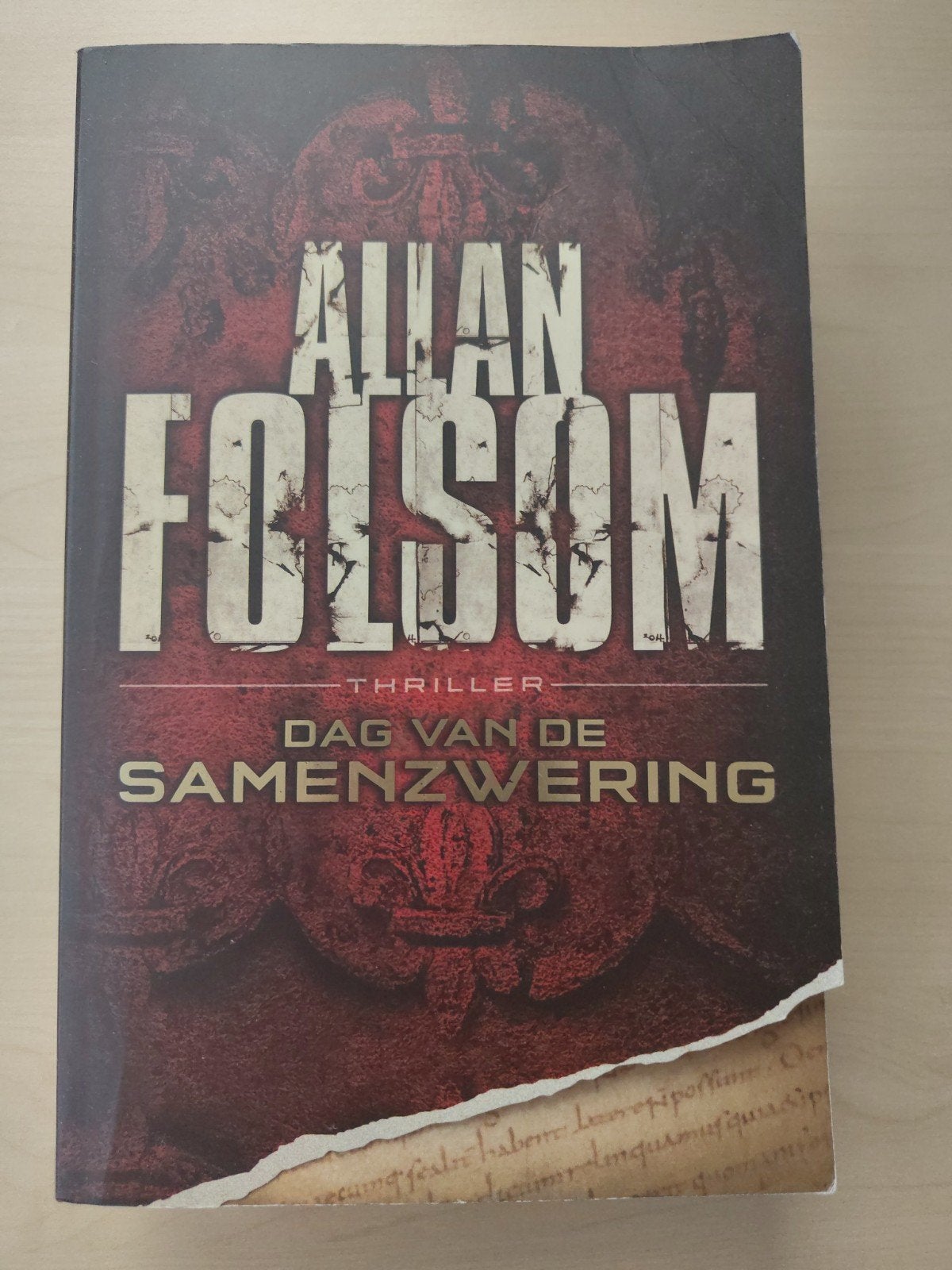 Allan Folsom - Dag van de Samenzwering, Ophalen of Verzenden, Gelezen, Allan Folsom, Wereld overig