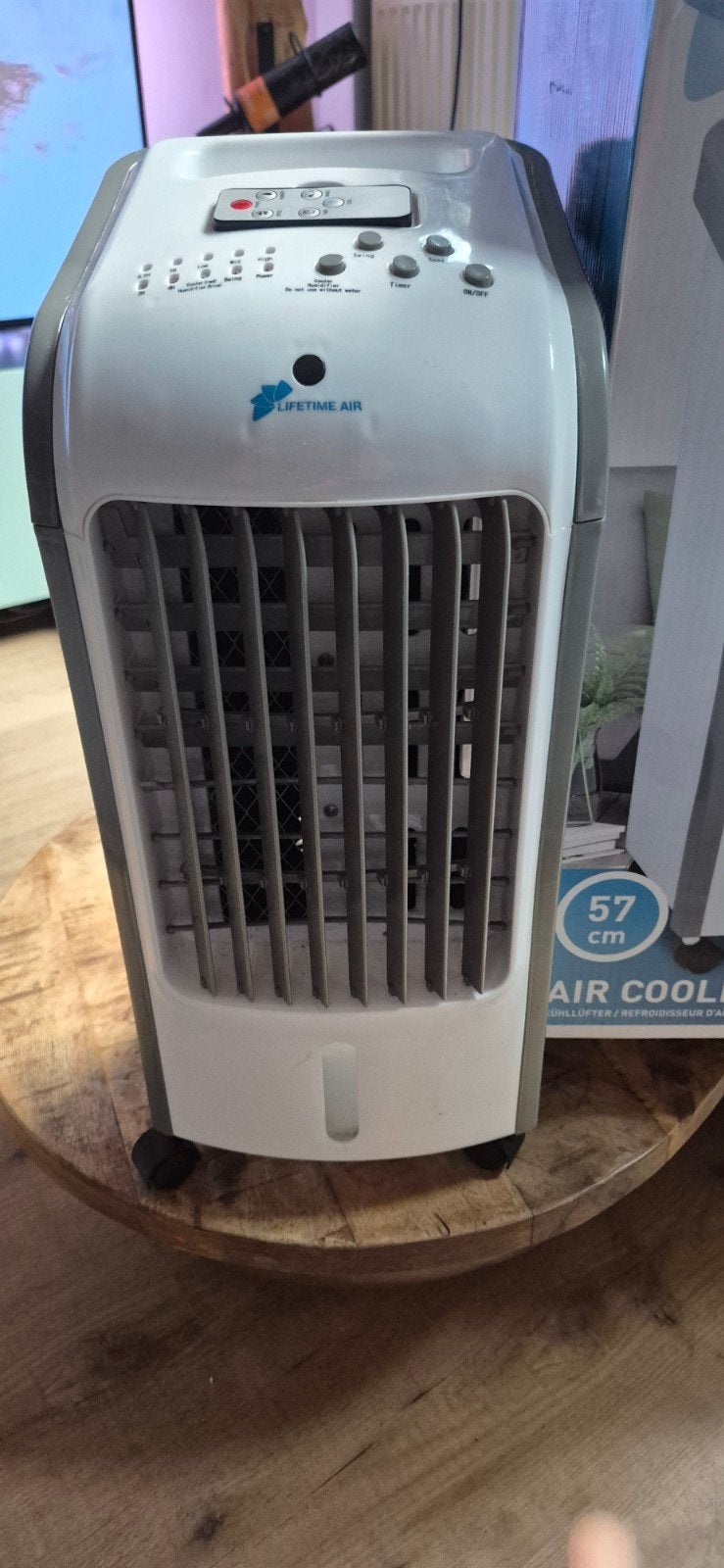 Lifetime Air Cooler - Mobiele Airco met Afstandsbediening, Ophalen, Minder dan 60 m³, 3 snelheden of meer, Zo goed als nieuw