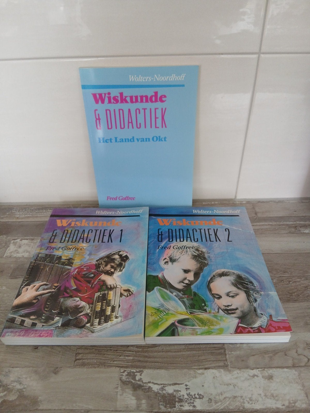 Wiskunde & Didactiek boeken (set van 3), Gelezen, Fred Goffree, Beta, HBO