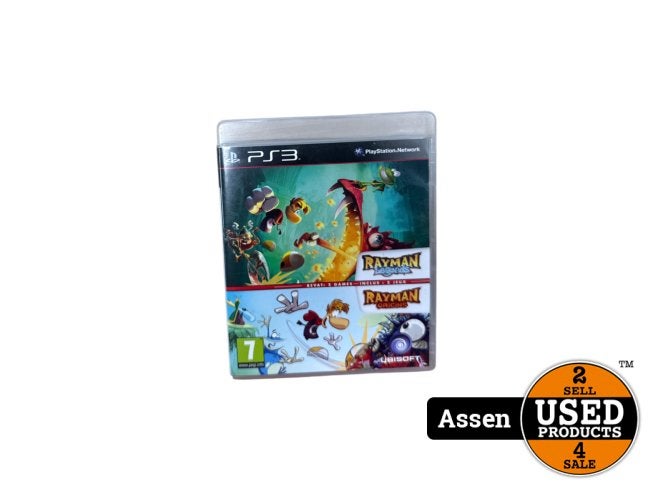 Rayman Legends + Rayman Origins PS3 Game Incl. Handleiding, Ubisoft, Zo goed als nieuw, Support@ubisoft.com, 28 Rue Armand Carrel
93100 Montreuil
France