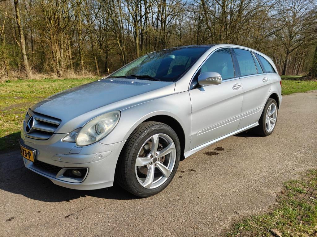 Mercedes R 320 CDI - Grijs Kenteken - 2006 - 224PK, Auto's, Automaat, Zwart, 2987 cc, Diesel