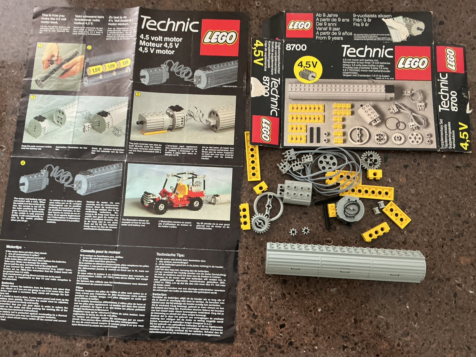 Lego technic  8700, Ophalen of Verzenden, Zo goed als nieuw