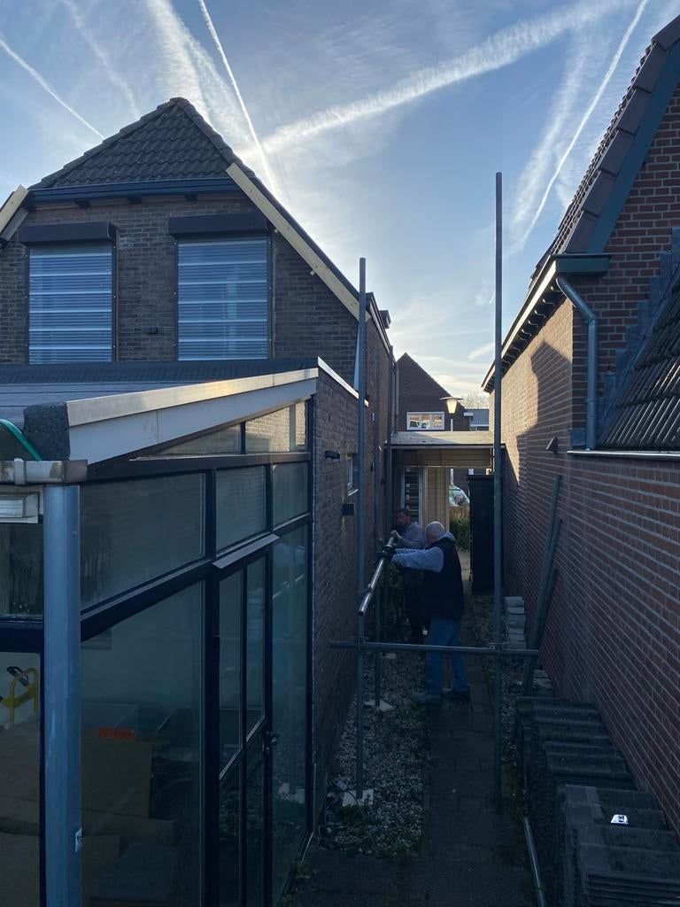 Twee rolluiken met Somfy RTS afstandsbediening, Doe-het-zelf en Verbouw, Rolluiken, Ophalen, Gebruikt, 200 cm of meer, Elektrische bediening