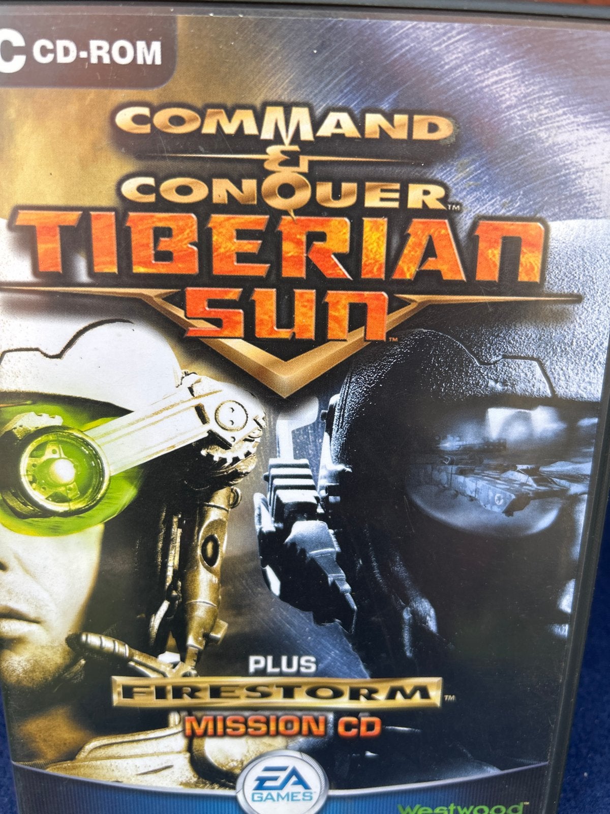 Command & Conquer: Tiberian Sun + Firestorm (PC CD-ROM), Spelcomputers en Games, Games | Pc, Ophalen, Gebruikt, 1 speler, Eén computer