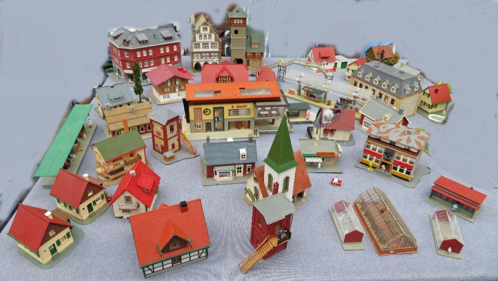 H0 toebehoren, Hobby en Vrije tijd, Modeltreinen | H0, Gebruikt, Gelijkstroom of Wisselstroom, Brug, Tunnel of Gebouw, Analoog