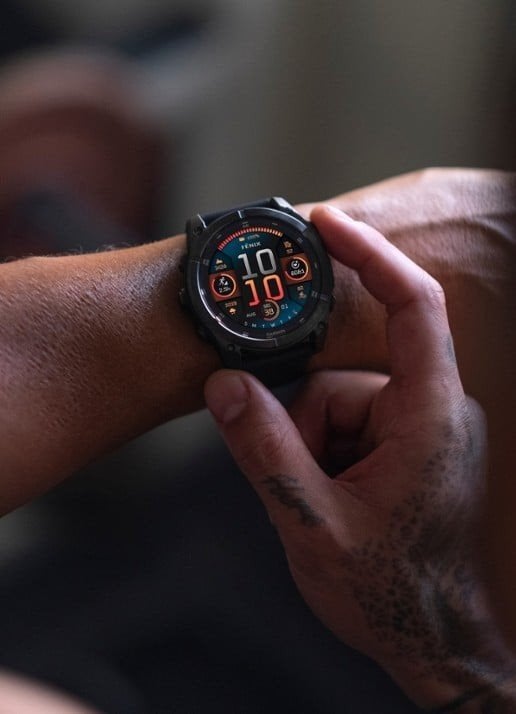 Garmin Fenix 8 47mm ruilen tegen Apple Watch Ultra 3, Ophalen of Verzenden, Zo goed als nieuw, Zwart, Garmin fenix 8