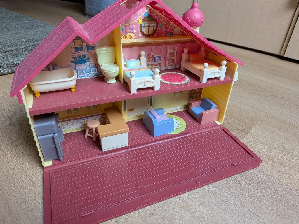 Bluey's huis, speelhuis, Ophalen, Gebruikt, Poppenhuis