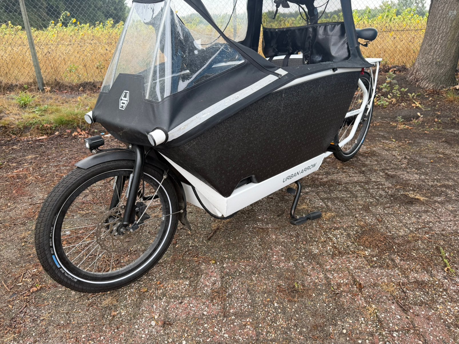 Urban Arrow Family bakfiets - Performance Line, 4 kinderen of meer, Gebruikt, Huif, Nvt