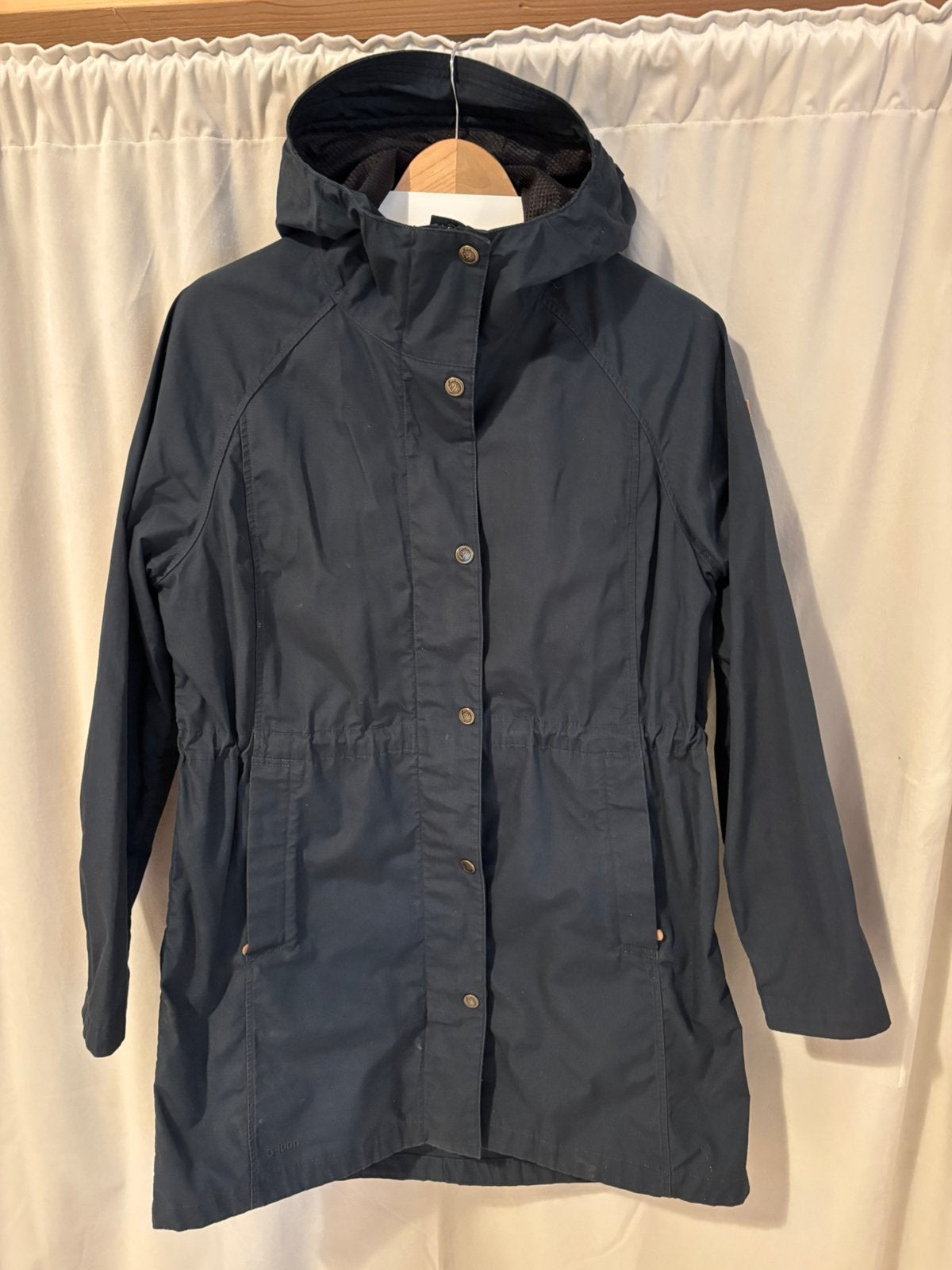 Fjällräven parka maat S, Ophalen of Verzenden, Zo goed als nieuw, Blauw