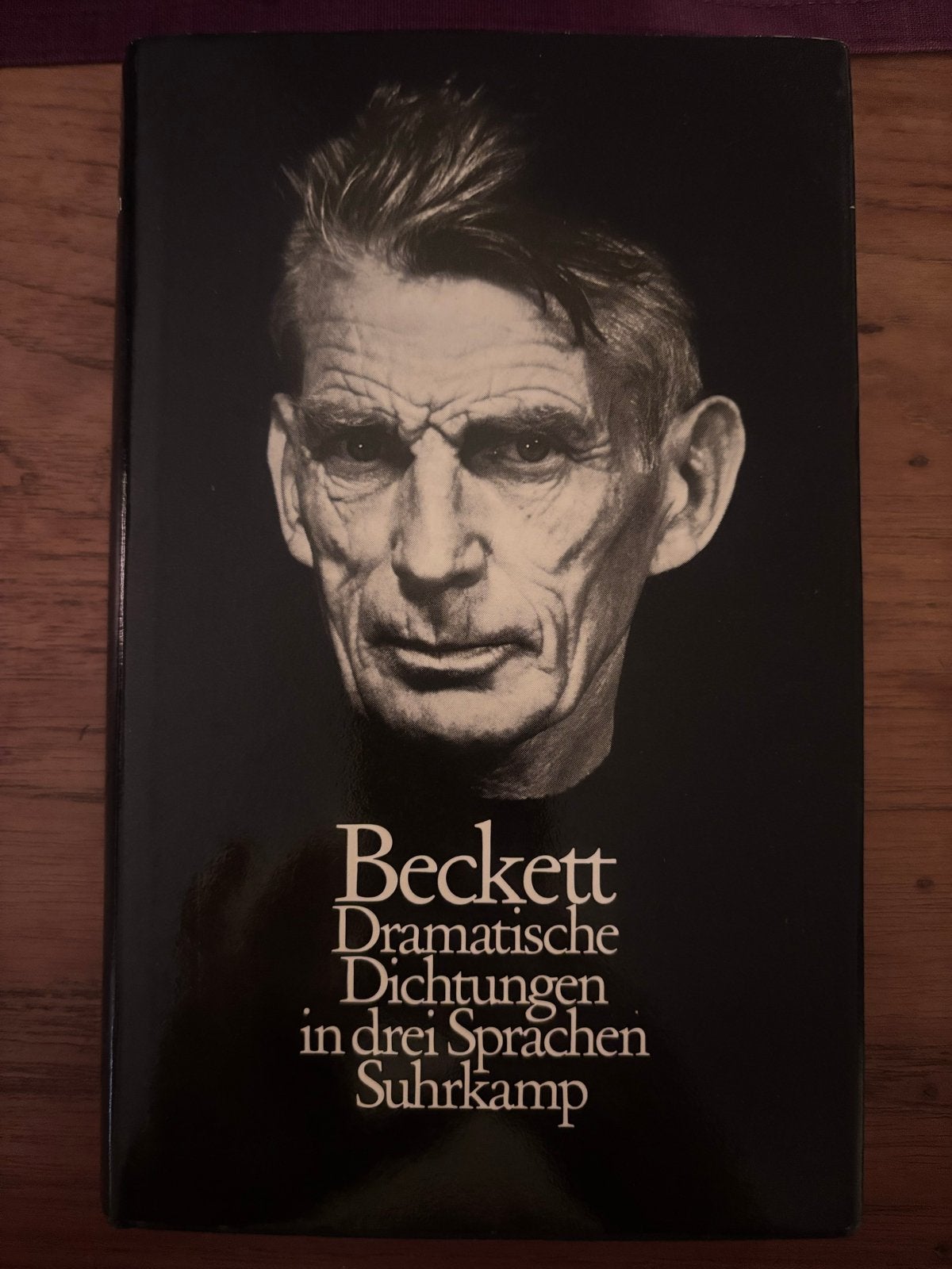 Beckett Dramatische Dichtungen in drie talen Hardcover, Ophalen of Verzenden, Zo goed als nieuw, Europa overig