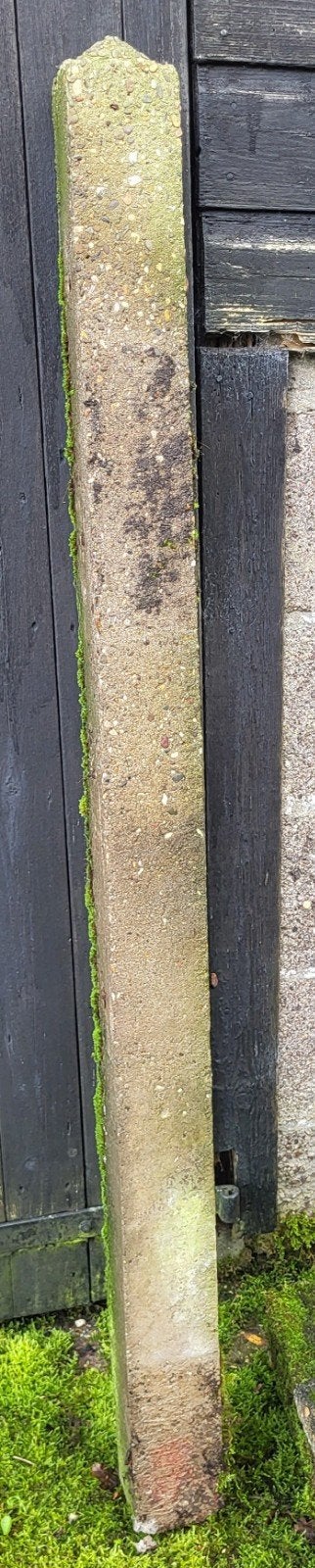 4 betonnen schuttingpalen / betonpalen – 160 cm, Ophalen, Palen