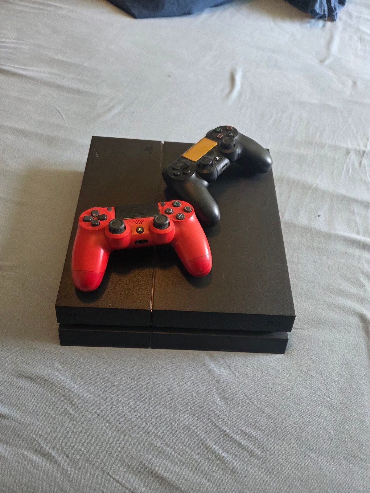 PlayStation 4 Slim met 2 controllers en 11 games, Met 2 controllers, Ophalen of Verzenden, Slim, 500 GB